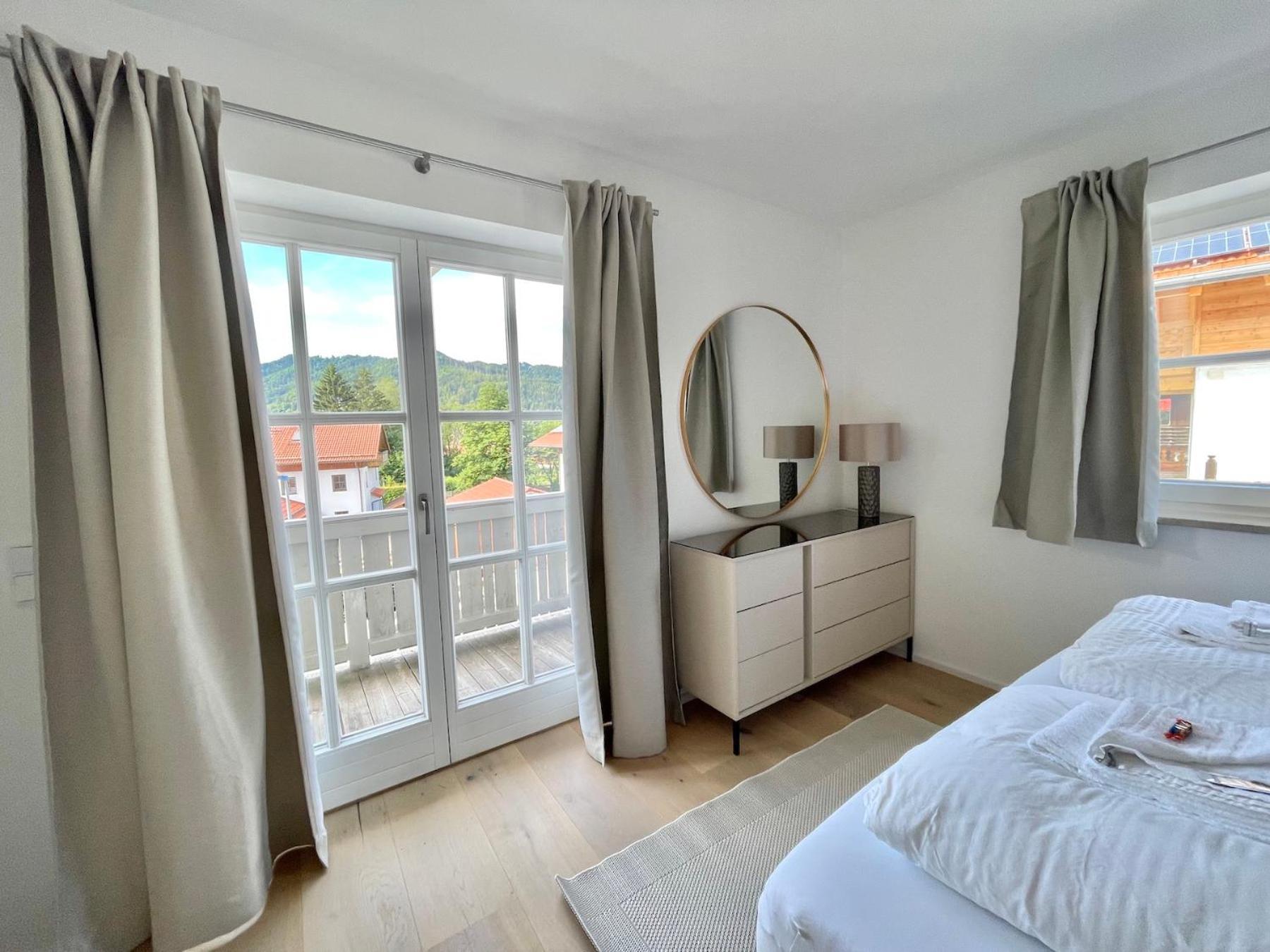 Ferienwohnung "Aschbergblick" - Edel Wohnen Im Ortskern Schliersee Esterno foto